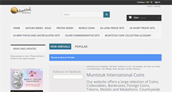 Desktop Screenshot of muntstuk.com